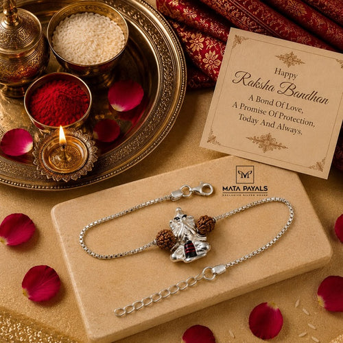 Rudrakshi Ganesha Rakhi