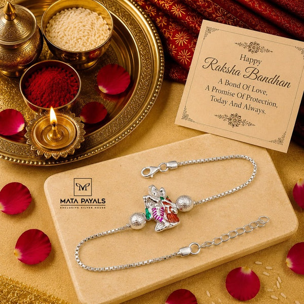 Cute Krishna Radha Rakhi