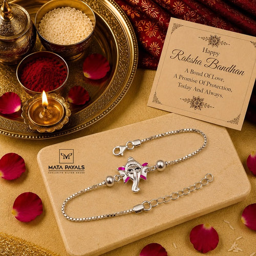 Colourful Ganesha Rakhi