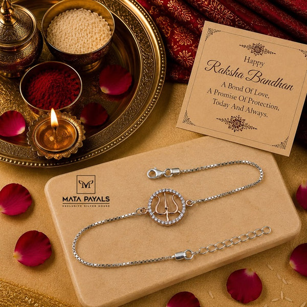 Dual Tone Trisula Rakhi