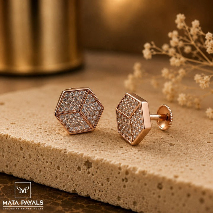 Charm Zircon Stud