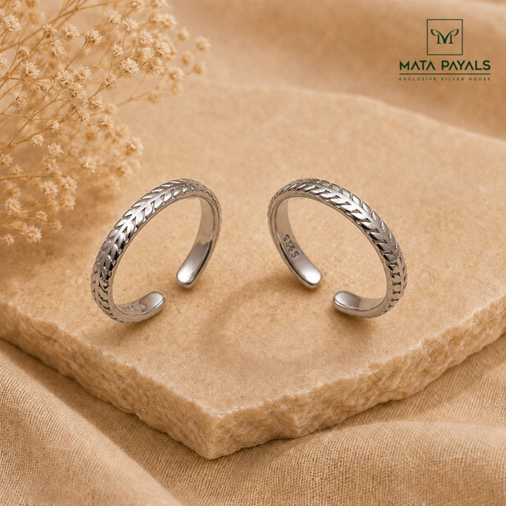 Creative Silver Toe Ring