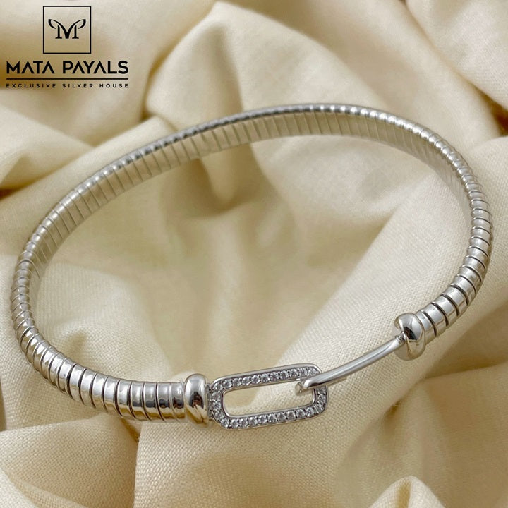 Fancy Rhodium kada
