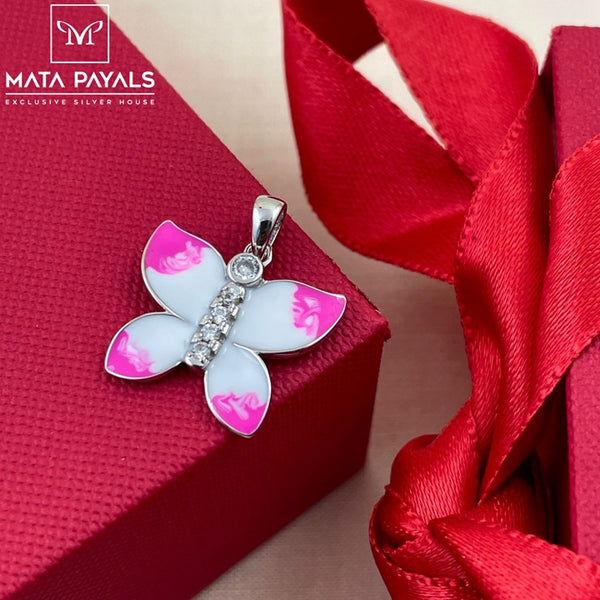 Colourful Butterfly Pendant