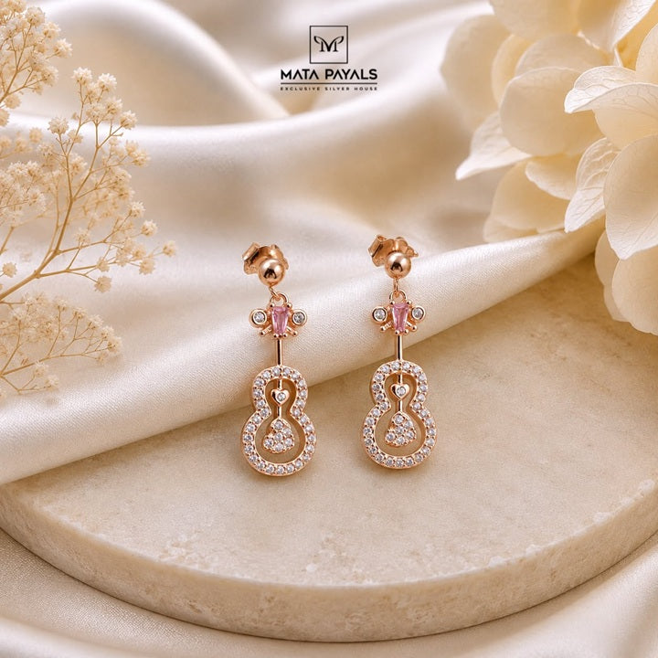 Expressive Rose Gold Hanging