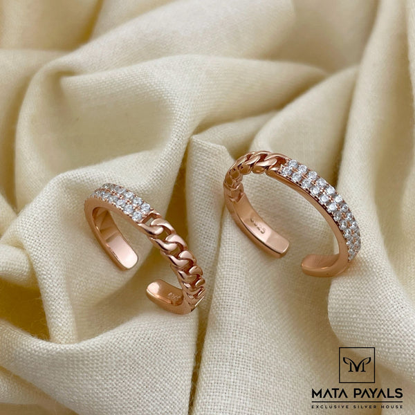 Fabulous Zircon Toe Ring