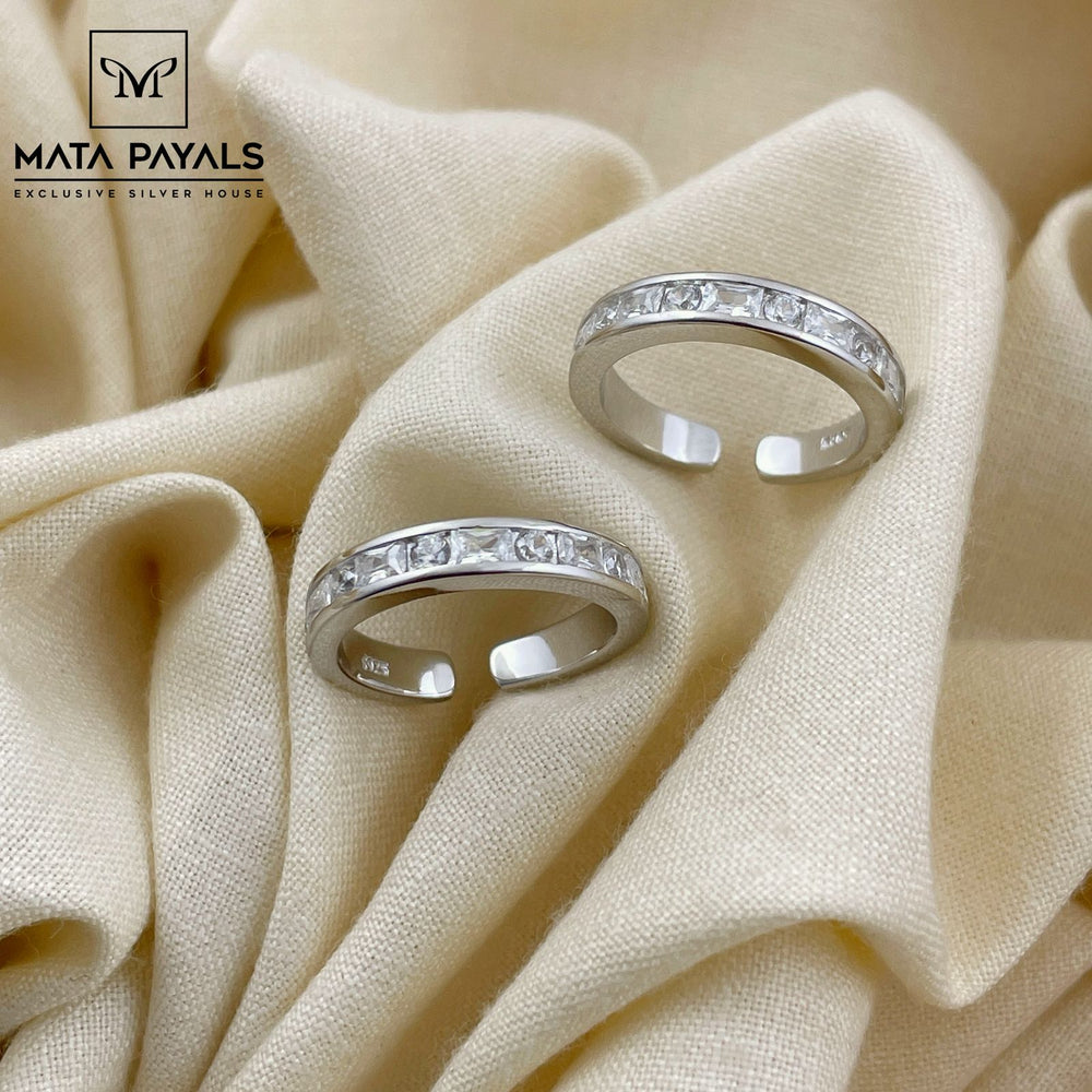 Highlight Rhodium Toe Ring
