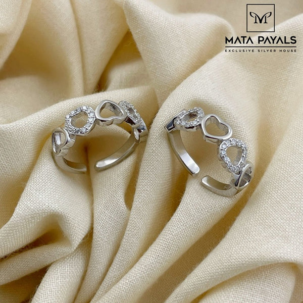 Excellent Rhodium Toe Ring