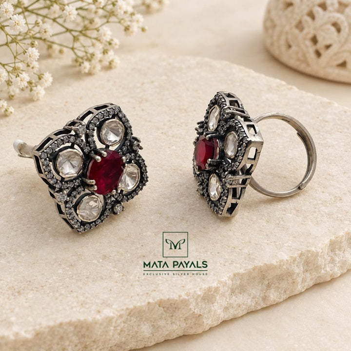 Luxurious Zircon Toe Ring