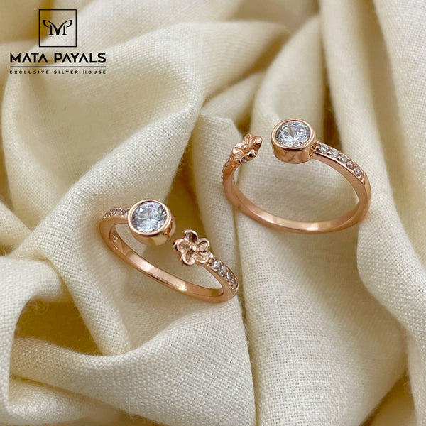 Creative Zircon Toe Ring