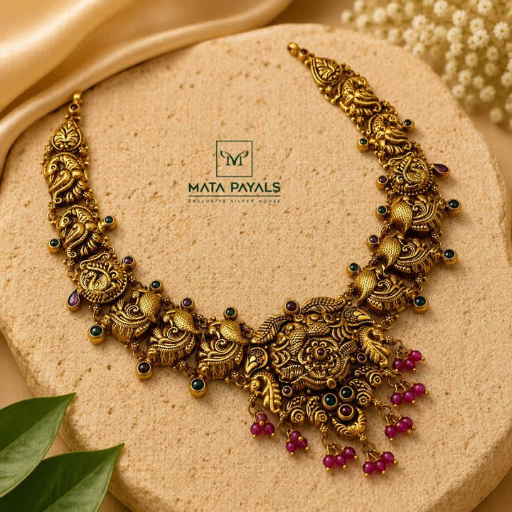 Expressive Gold Plated Necklace