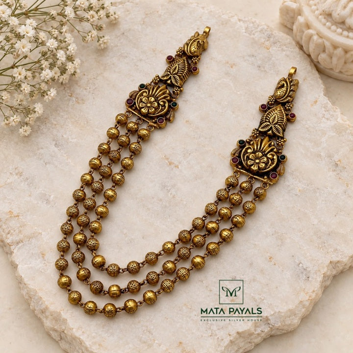 Elegant Gold Polish Necklace