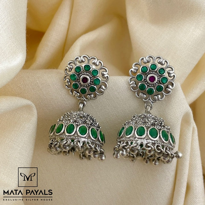 Charming Green Jumka