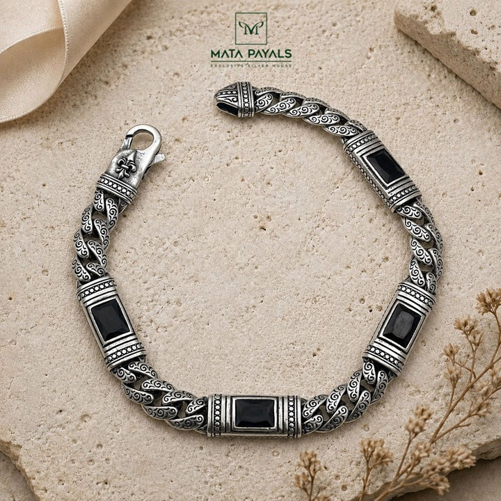 Pretty Oxidised Bracelet