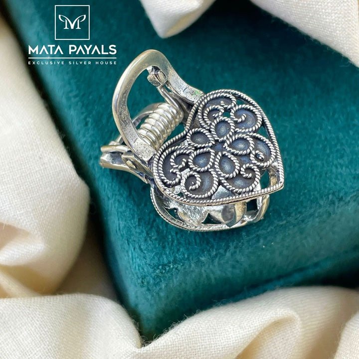 Elegant Oxidised Clip