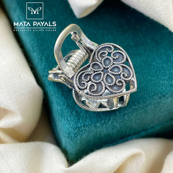 Elegant Oxidised Clip