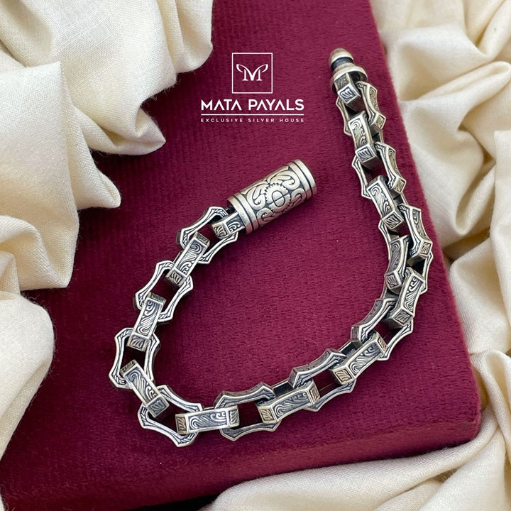 Heritage Oxidised Kada