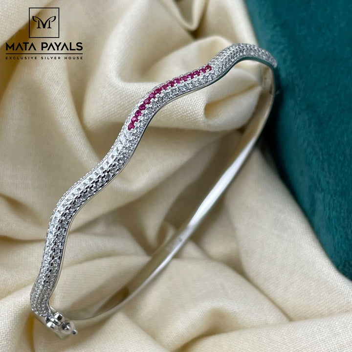 Stylish Silver Kada