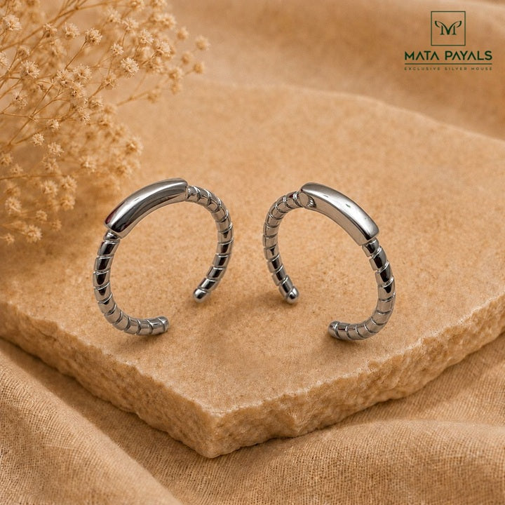 Unique Silver Toe Ring