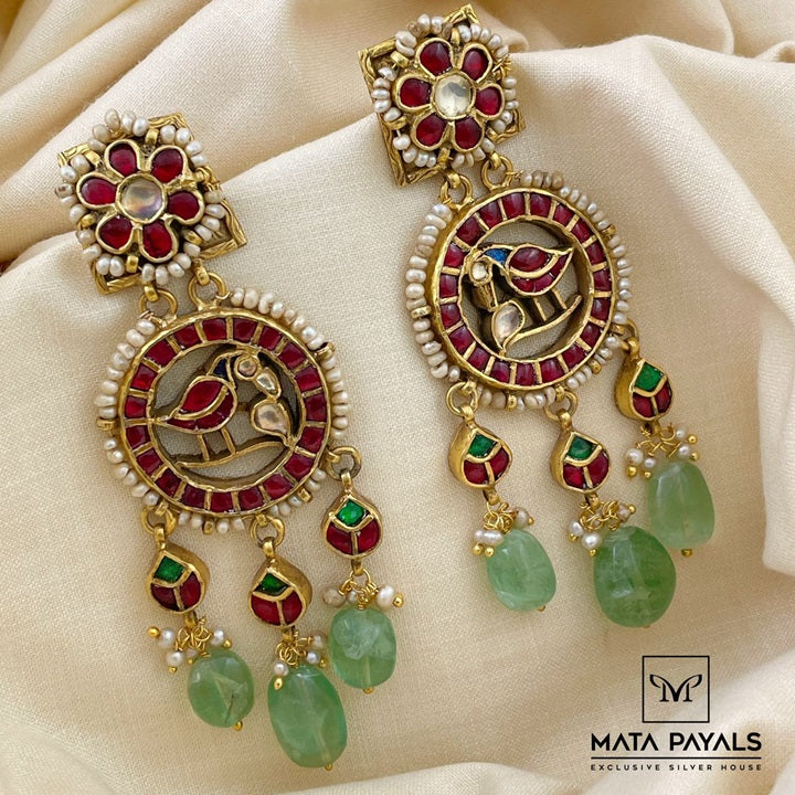 Beautiful Parrot Earing
