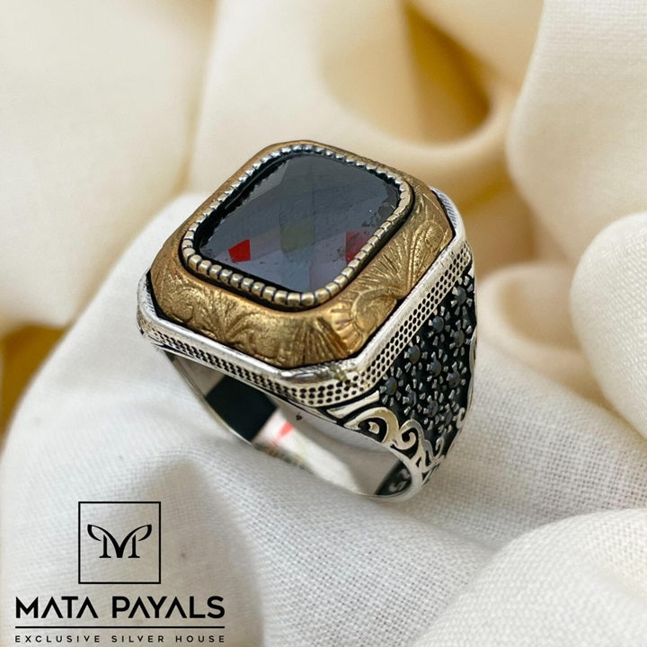 Dual Tone Finger Ring