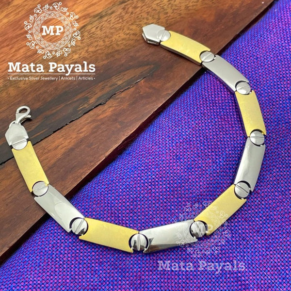 Dual Tone Matt Finish Bracelet