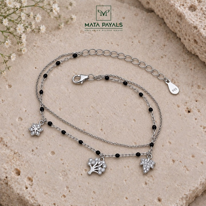 Rhodium Zircon Bracelet