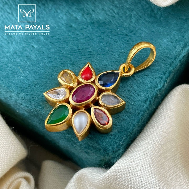 Beautiful Navratna Pendant