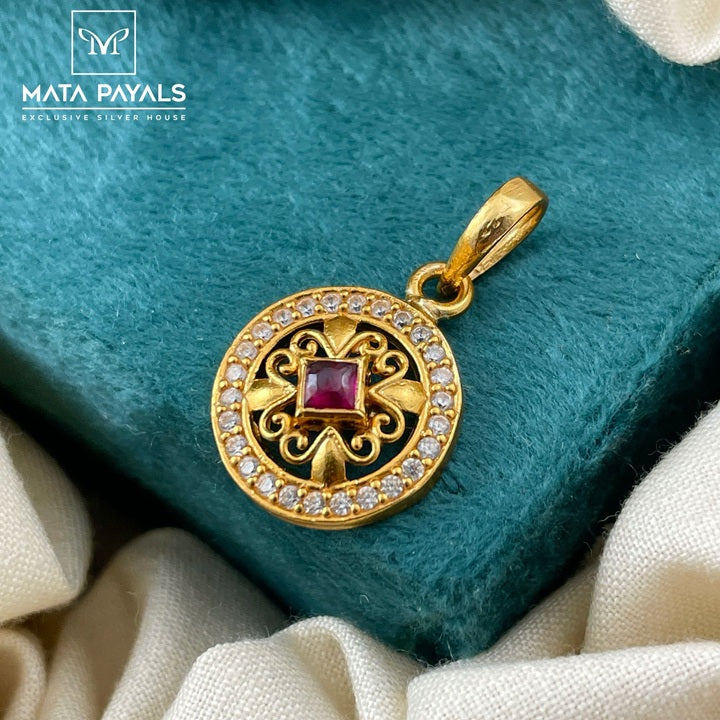 Sunshine Cutstone Pendant