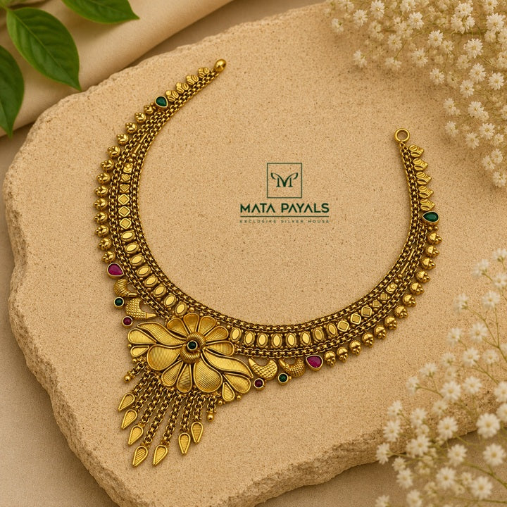 Ultra Light Weight Gold Plated Necklace