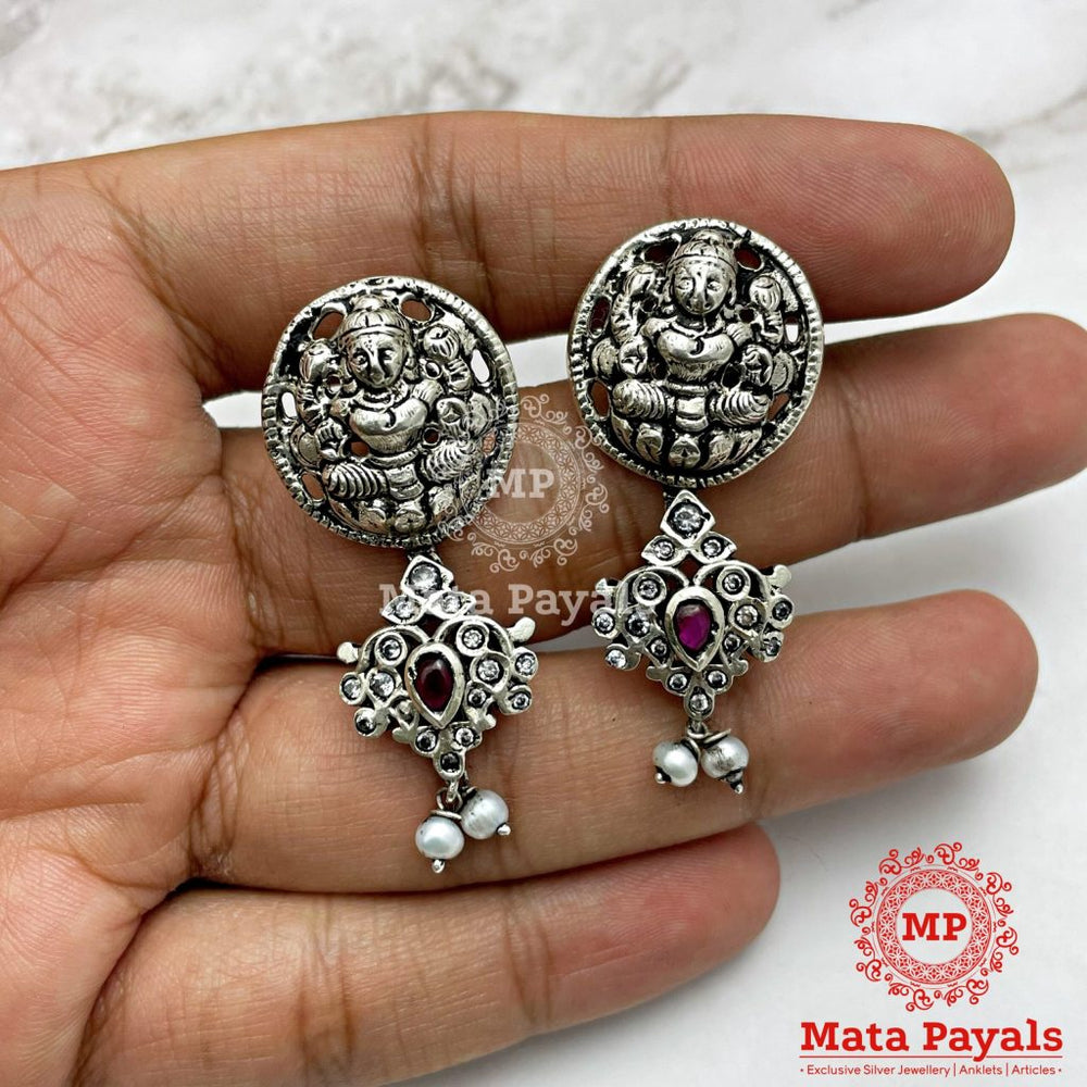 Ideal Padmapriya Oxidised Earring