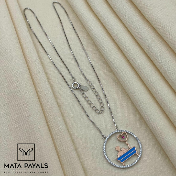 Lovely Couples Pendant Chain