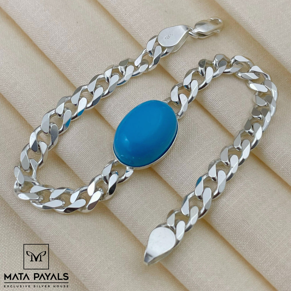 Medium Turquoise Stone Bracelet