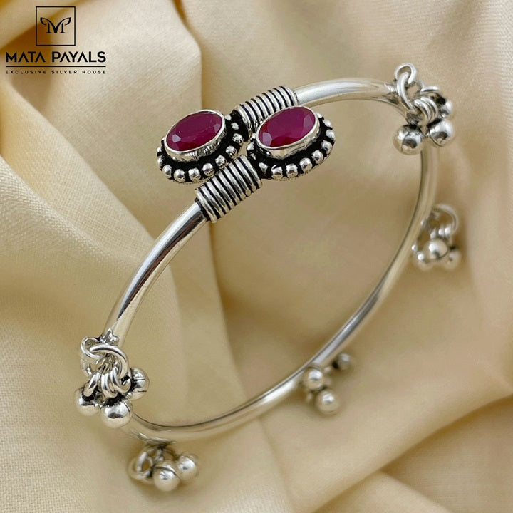 Red Oxidised Kada