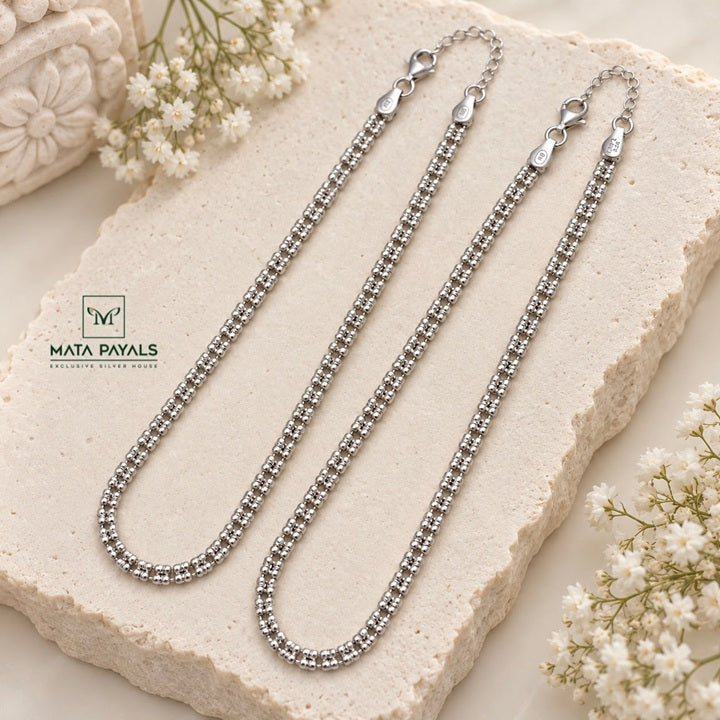 Double Beaded Payal