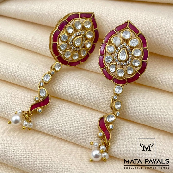 Stylish Gold Plated Stud