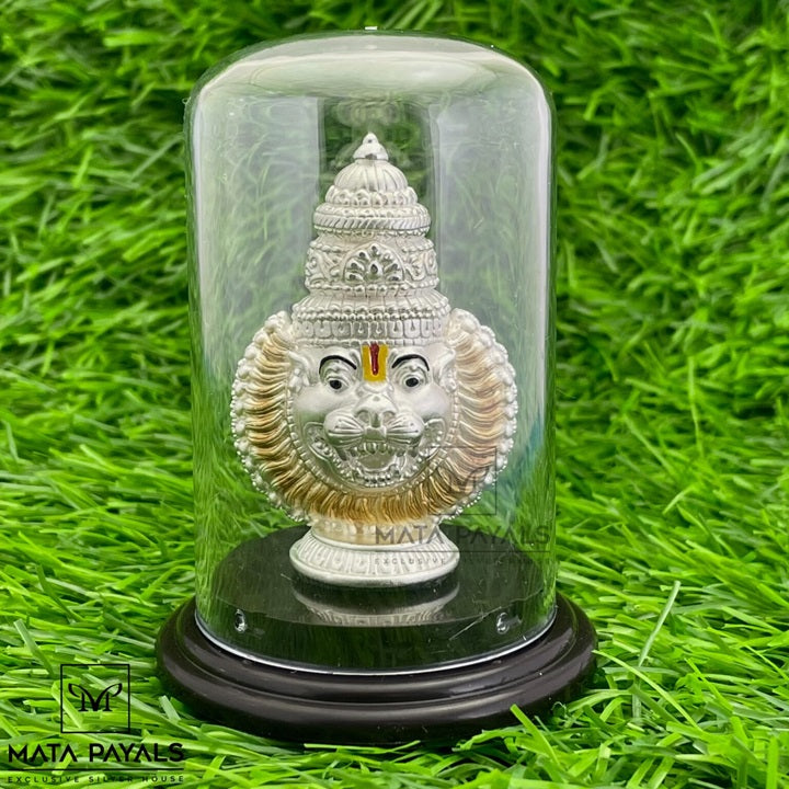 Vigorous Narasimha Silver Idol – matapayals