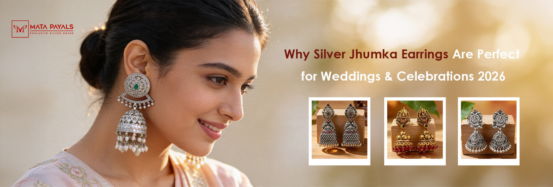 Why Silver Jhumka Earrings Are Perfect for Weddings &amp; Celebrations 2026