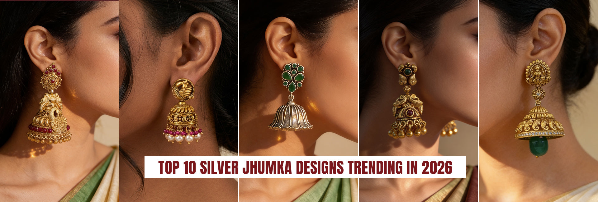 Top 10 Silver Jhumka Designs Trending in 2026