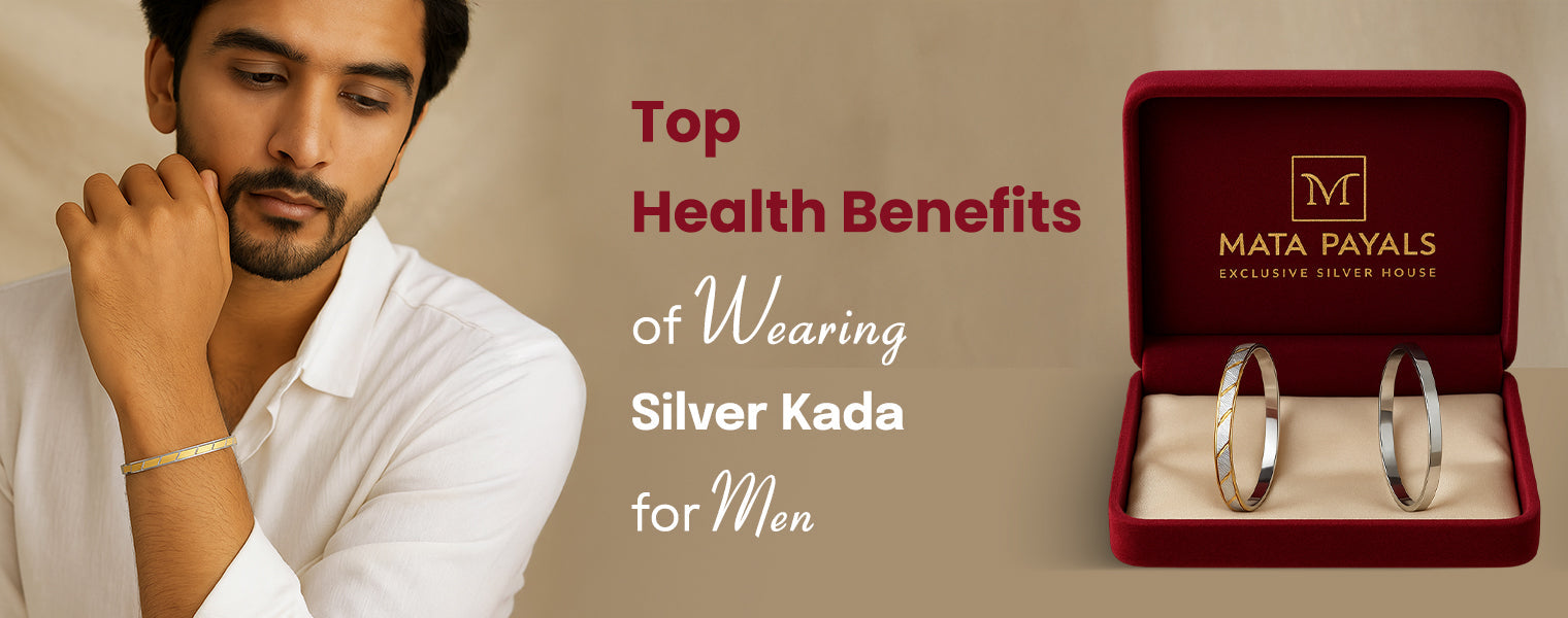 Top Health Benefits of Wearing Silver Kada for Men