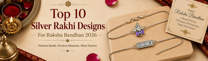 Top 10 Silver Rakhi Designs for Raksha Bandhan 2026