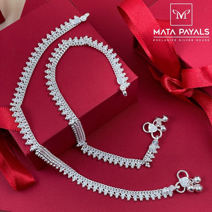 Classic Silver Anklet