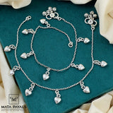 Heart Design Anklet