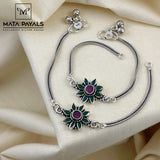 Oxidised Baby Anklet