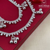 Mesmerizing Silver Baby Anklet