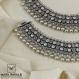 Traditional Oxidised Anklet
