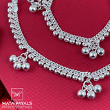 Simple Silver Anklet