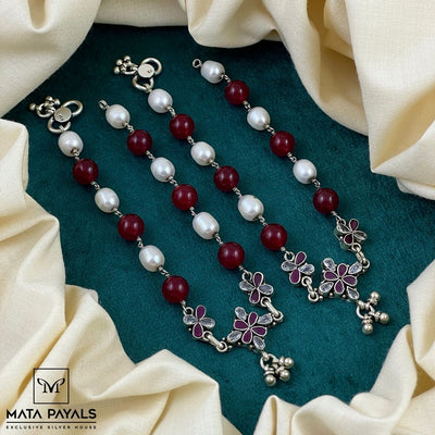 Classic Cut Stone Anklet