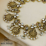 Asta Lakshmi Moissanite Necklace