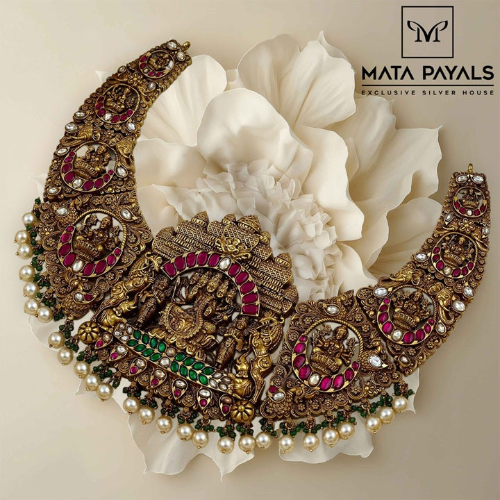 Luxurious Asta Lakshmi Necklace